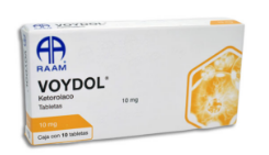 [7502227870532] KETOROLACO 10 MG (VOYDOL) 10 TABS RAAM COLLINS