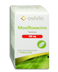 [7502216805972] MOXIFLOXACINO 400MG C/7 TABLETAS AVIVIA COLLINS