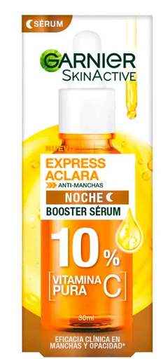 [3600542565943] Serum Garnier Anti-Manchas Express Alcara 10% Vitamina C Pura 30 Ml GARNIER