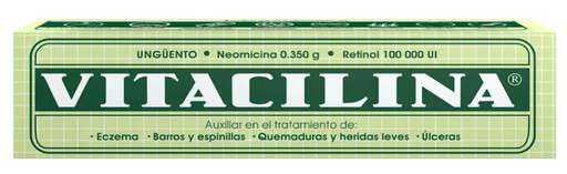 [354312225140] NEOMICINA RETINOL 0.350G 100 000 UI UNGÜENTO 16 G VITACILINA COLLINS
