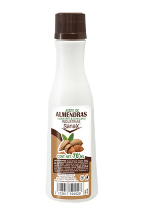 [7503017500028] ACEITE DE ALMENDRAS SANAX 70 ML COLLINS