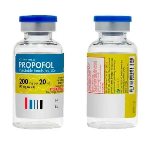 [7506453900421] LIPRONEST PROPOFOL. EMULSION INYECTABLE CADA FRASCO ÁMPULA O JERINGA CONTIENE: PROPOFOL 500 MG. EN SOLUCIÓN CON ACEITE DE SOYA, FOSFÁTIDO DE HUEVO O LECITINA DE HUEVO Y GLICEROL. ENVASE CON UN FRASCO ÁMPULA O JERINGA DE 50 ML. ZURICH