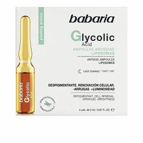 [8410412100588] ACIDO GLYCOLIC BABARIA 5 AMP 2ML BABARIA