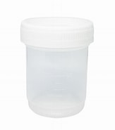 [PW121] Vaso rec. para muestra 120 ml premium estéril tapa BLANCA. Corrugado con 450 paquetes. GH