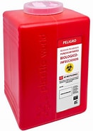 [PW108] Recolector de punzocortantes (RPBI) 2.7 L. Corrugado con 40 paquetes. GH