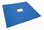 [ES796] Campo hendido esteril 70x70 cm para otorrino, anestesia y otros. Corrugado con 850 paquetes. GH