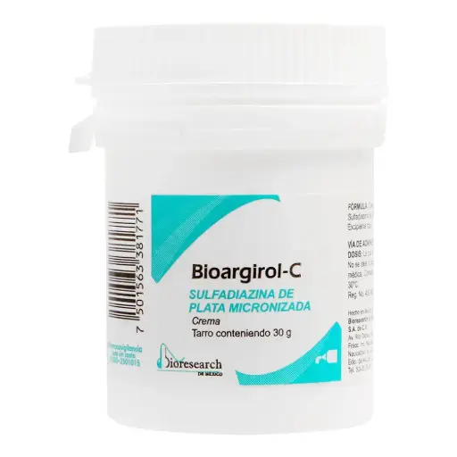 [7501563381795] BIOARGIROL-C CREMA Tarro c/30 G. 1 G/100 G. NA