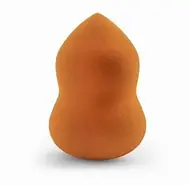 [317221] BISSÚ ESPONJA DE MAQUILLAJE (Forma Peonza) Col. NARANJA c/1 Pza.  NA