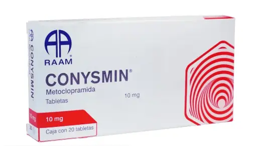 [7502227871676] CONYSMIN c/20 TABS. 10 MG. Metoclopramida (Tabs. Orales) RAAM