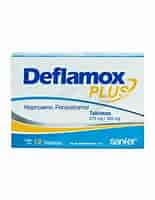 [7501385491139] DEFLAMOX PLUS c/16 TABS. 275/300 MG. NA