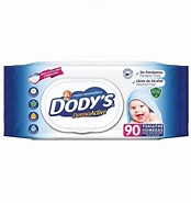[7502221010712] DODYS DERMO ACTIVE (Azul) Toallitas Húmedas 18.2x16.2cm. Paq. c/ 50 Pzs. NA