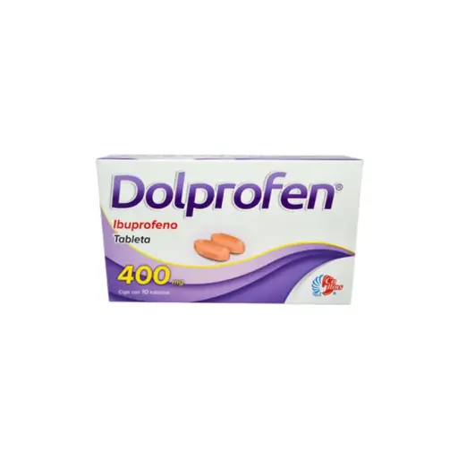 [780083150051] DOLPROFEN c/10 TABS. 400 MG. Ibuprofeno 400mg. COLLINS