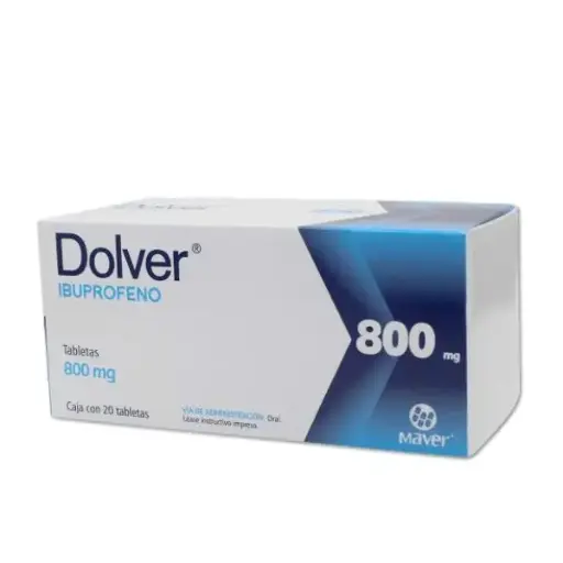 [7502009745669] DOLVER c/20 TABS. 800 MG. NA
