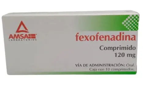 [7501349027060] FEXOFENADINA 120 MG AMSA 10 COMPRIMIDOS AMSA 