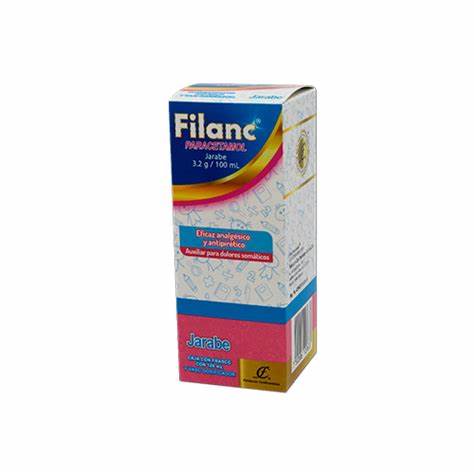 FILANC JARABE Fco. 120 ML. 3.2 G/100 ML. Paracetamol 160mg. (Jarabe ...