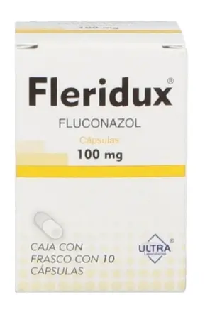 [7502216793583] FLERIDUX c/10 CAPS. 100 MG. Fluconazol 100mg. (Caps. Orales). 