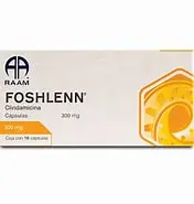 FOSHLENN c/16 CAPS. 300 MG. Clindamicina 300mg. (Caps. Orales). NA ...