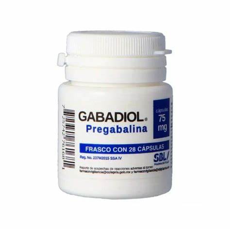 [725742761681] GABADIOL c/28 CAPS.  75 MG. NA