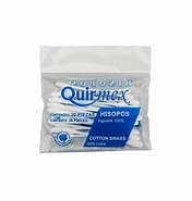 [7503003406297] HISOPOS DE ALGODÓN (Quirmex) Cartera c/20x20 Pzs. Aplicadores/Hisopos de algodón. NA