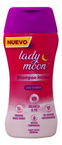 [7503049078373] LADY MOON Shampoo Íntimo Uso Diario BALANCE PH Fco. 250 ML. NA
