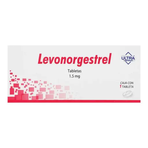 [7502216806474] LEVONORGESTREL (Ultra) c/1 TAB. 1.5 MG. Levonorgestrel 1.5mg. 