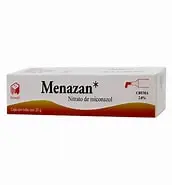 [7501573902720] MENAZAN CREMA 2% Tubo c/20 G. Miconazol (Crema Tópica). NA