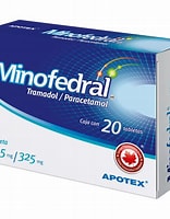 [7501277028979] MINOFEDRAL c/20 TABS. 37.5/325 MG. Tramadol+Paracetamol NA