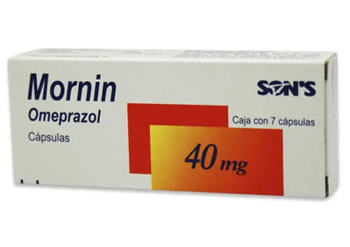 [7502001162365] MORNIN c/7 CAPS. 40 MG. Omeprazol 40mg. (Caps. Orales). SONS