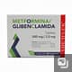 [7501101600067] GLIBENCLAMIDA/METFORMINA (Loeffler) c/40 TABS. 5/500 MG. Metformina+Glibenclamida  500/5mg. NA
