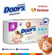 [7502221013331] PAÑAL DODYS PREMIUM Jumbo (ETAPA-5 / 12-16 Kg.) c/38 Pzs. NA