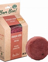 [7506489900242] SHAMPOO SOLIDO DE VINO TINTO (Bam Boo) Barra c/80 G.  NA