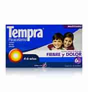 [7501095452178] TEMPRA Infantil (4-6 años) c/30 TABS. Masts.  80 MG. NA