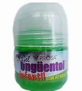 [7501734433407] UNGÜENTOL Infantil GEL Frasco Roll-on c/40 G. Árnica compuesta NA