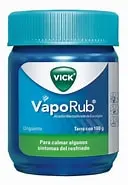 [7590002012475] VICK VapoRub UNGÜENTO Tarro c/100 G. 5.26/2.82/1.33 G. Mezcla de plantas para la congestión nasal, tos y dolores musculares (Ungüento topico). NA