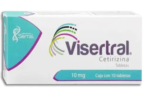 VISERTRAL c/10 TABS. 10 MG. Cetirizina (Tabs. Orales) NA | Medical Services