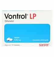 [7501070635671] VONTROL LP c/10 TABS. Lib. Prolongada. 100 MG. Difenidol 100mg. (Tabs. Orales de Liberación Prolongada) NA