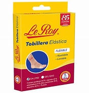 [729513132168] TOBILLERA ELÁSTICA (Le Roy) T: Gde/ExGde. 26-28cm. c/1 Pza. Tobillera elástica de algodón. NA