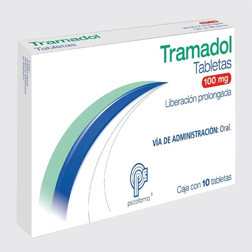 [7501384545598] TRAMADOL (Psicofarma) Sol. Iny. c/5 AMPTAS. 100 MG/2 ML. Tramadol 100mg. (Sol. Inyectable)  NA