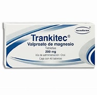 [7501471887969] TRANKITEC c/40 TABS. 200 MG. Valproato de magnesio 200mg. (Tabs. Orales) NA
