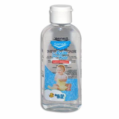 [7503017500226] ACEITE PARA BEBÉ (Sanax) Fco. c/120 ML. Aceite para Bebé NA