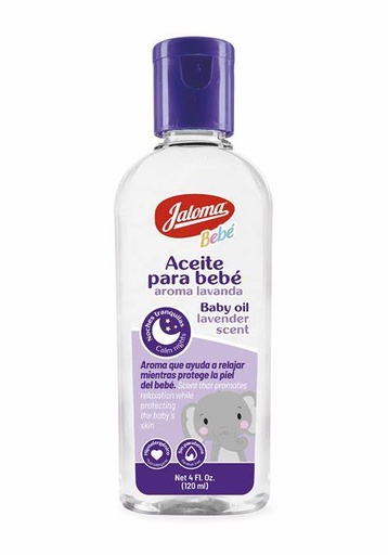 [759684154935] ACEITE PARA BEBÉ Aroma Lavanda (Jaloma) Fco. 120 ML. Aceite para Bebé NA