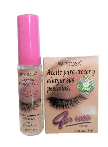 [7501734411405] ACEITE PARA PESTAÑAS 4 en 1 Frasco c/15 ML. Aceite para pestañas NA