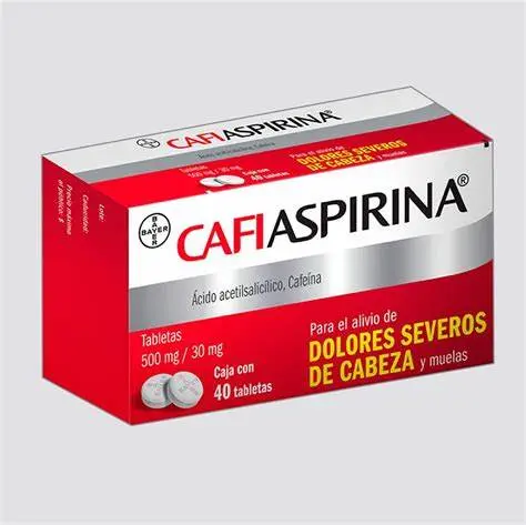 [7501008433676] CAFIASPIRINA c/ 40 TABS. 500/30 MG. NA
