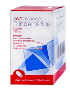 [7501342802121] Clindamicina 16 capsulas 300 MG