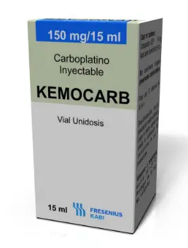 [7501052712932] Carboplatino Inyectable 150 mg / 15 Ml Kemocarb Inyectable. 